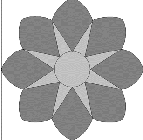 star flower quilting templtes