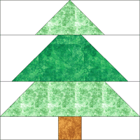 Christmas tree quilt templates