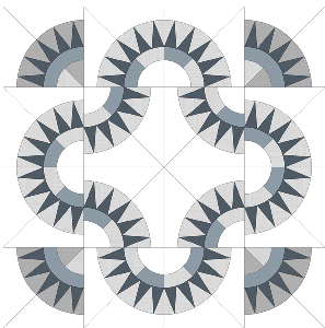 New York beauty quilt templates